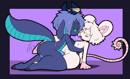 2025 anthro balls black_eyes blue_body blue_hair blush bodily_fluids breasts digital_media_(artwork) dragon duo erection female female_penetrated french_kissing fur gelly_(drange_i) genitals green_eyes green_sclera hair horn hybrid kissing lagomorph leporid male male/female male_penetrating male_penetrating_female mammal mouse murid murine mythological_creature mythological_scalie mythology navel nipples nude penetration penile penis pink_nipples purple_background pussy rabbit rodent saliva saliva_on_tongue saliva_string scalie sex simple_background small_breasts tail tongue tongue_out usagibun1 vaginal_penetration varis_(usagibun1) vulva white_body white_fur wide_hips