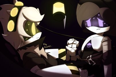 female glitch_productions lawgx murder_drones n_(murder_drones) straight tagme uzi_(murder_drones)