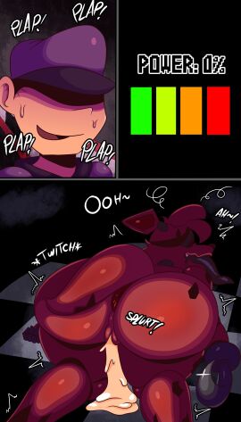 2024 absurd_res after_sex ahe_gao animatronic anthro areola ass bent_over big_ass big_butt bodily_fluids canid canine comic cum cum_in_pussy cum_inside cum_leaking_out dazed derocrossh digital_drawing_(artwork) digital_media_(artwork) duo english_text eye_patch eyewear female female_penetrated five_nights_at_freddy's fox foxy_(fnaf) fur genital_fluids genitals hi_res hook hook_hand huge_ass huge_butt leaking_cum looking_pleasured machine male male/female mammal michael_afton mike_schmidt nude open_mouth orgasm orgasm_face penetration pussy red_body red_fur robot rule_63 scottgames sex shaking shivering sweat tail text thick_thighs tongue tongue_out wide_hips