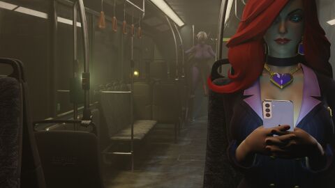 3d animal_genitalia_on_humanoid bigger_futa futanari horsecock horsecock_futa horsecock_on_humanoid intersex league_of_legends miss_fortune night penis size_difference soraka