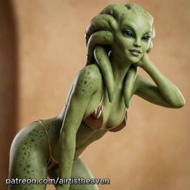 ai_generated airtist alien alien/human alien_girl alien_humanoid animated bikini bikini_bottom bikini_top bra clone_wars dancing female female_focus female_only green_body looking_at_viewer lucasfilm nautolan panties patreon star_wars star_wars:_the_clone_wars tagme thong underwear video