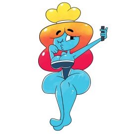 big_breasts breasts cartoon_network female monamania rachel_wilson selfie_pose sexy the_amazing_world_of_gumball thick thick_thighs