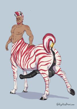 abs animal_genitalia_on_humanoid anus balls beard big_penis boner centaur cuntboy erection facial_hair full-package_cuntboy herm hermaphrodite horse_anus_on_humanoid horse_pussy_on_humanoid horsecock horsecock_on_humanoid human humanoid intersex lykostherium male male_only maleherm multi_genitalia muscular muscular_maleherm nude penis pussy solo solo_focus taur zebra zebra_taur