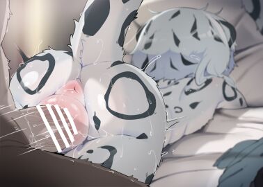 1boy 1girls animal_ears animal_tail anthro anus bangs blush blush_lines censored completely_naked completely_nude cub dagasi felid feline female female_focus female_orgasm fur furry furry_female furry_only hi_res highres kemokemo_town male male/female male_penetrating male_penetrating_female naked naked_female nude nude_female older_male original penetration penis pussy pussy_juice sex short_hair snow_leopard straight tail tail_markings teacher vaginal_penetration young yuki_(dagasi)