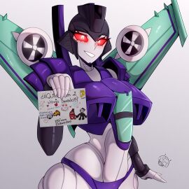 1girls 2025 2025s 2d 2d_(artwork) 2d_artwork 5_fingers absurd_res absurdres big_breasts breasts cybertronian decepticon digital_art digital_drawing digital_drawing_(artwork) digital_media digital_media_(artwork) digital_painting digital_painting_(artwork) female female_focus female_only females fembot fingers glowing_eyes hi_res huge_breasts large_breasts looking_at_viewer panties purple_body purple_panties purple_underwear red_eyes robot robot_girl robot_humanoid seductive_look seeker_(transformers) simple_background slipstream smile smiling_at_viewer solo solo_female solo_focus tagme teeth thick_thighs thighs tr_yithaz transformers transformers_animated two-tone_body two_tone_body underwear white_body wide_hips