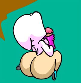 big_ass gwen_stacy ice_cream sitting spider-gwen sujes