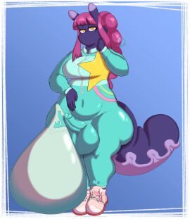 absurd_res antennae_(anatomy) anthro ass balls bangs belly big_ass big_balls big_butt big_tail bodily_fluids braided_hair braided_ponytail breasts clothed clothing colored condom condom_balloon condom_suit cum cum_in_bodysuit cum_inside ejaculation excessive_cum excessive_genital_fluids eyelashes female filled_condom fingers footwear foreskin futanari gastropod genital_fluids genitals hair hands-free hi_res hyper hyper_cum intersex long_hair looking_at_viewer looking_pleasured lunalust mollusk navel oversized_balls pear-shaped_figure penis ponytail racing racing_suit sexual_barrier_device shaded shoes simple_background slug small_breasts small_penis snail sneakers solo tail thick_thighs tight_clothing uncircumcised wide_hips wrynn_(lunalust)