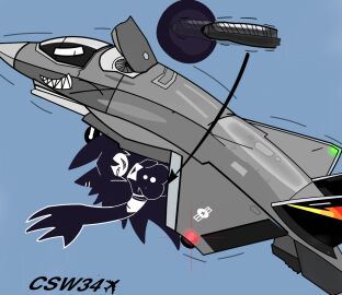 airplane bangs big_breasts black_hair breasts erection f-35 f-35_lightning_ii female feral fighter_jet fundamental_paper_education funny gangbang genitals ivxair3p light living_aircraft living_machine miss_circle miss_circle_(fundamental_paper_education) missing_eye one_eye_visible sex sharp_teeth smiling smirk smirking teacher womb x-ray