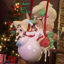 2025 3d absurd_res anal anal_sex anthro anthro_penetrating anthro_penetrating_humanoid bodily_fluids body_writing bondage bound christmas christmas_tree cum cum_inside cum_through digital_media_(artwork) duo femboy futa/male futa_penetrated futanari generation_3_pokemon generation_5_pokemon genital_fluids hi_res holidays humanoid humanoid_on_anthro humanoid_penetrated inflation intersex jirachi legendary_pokemon male male_penetrating male_penetrating_futa milky_(milkyeightysix) milkyeightysix nintendo penetration plant pokemon pokemon_(species) sex smoothie_(milkyeightysix) tree whimsicott