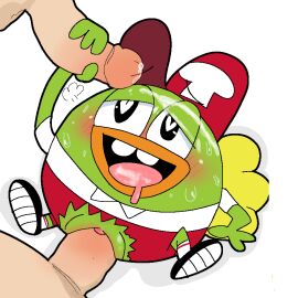 adorable age_difference ahe_gao anatid anthro anthro_on_human avian big_dom_small_sub big_penis blonde_hair blue_eyes bodily_fluids breadwinners buhdeuce clothed_sex cub cum cuntboy cuntboy/male cuntboy_penetrated cute digital_media_(artwork) drooling duck duo exposed_pussy fleshlight_position genital_fluids genitals green_body half-closed_eyes hat heart-shaped_pupils hi_res human human_on_anthro human_penetrating human_penetrating_anthro humanoid_genitalia humanoid_penis intersex interspecies laying_down looking_at_partner looking_pleasured lying male male/male male_focus male_only male_penetrated male_penetrating male_penetrating_male mammal nickelodeon open_mouth penetration penis pov punimofu pussy saliva sex shirt shoes size_difference smaller_anthro smaller_cuntboy smaller_penetrated socks solo_focus svenniehoek sweat symbol-shaped_pupils tagme torn_clothes vaginal vaginal_penetration vaginal_sex what young younger_penetrated