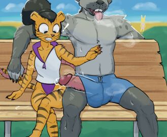 1boy 1girls 2020s 2024 2girls 4_fingers age_difference anthro anthro_female anthro_male anthro_on_anthro anthro_only arm_tuft background_character bare_shoulders beach bench big_eyes big_penis bikini bikini_bottom biped black_body black_claws black_eyes black_fur black_hair black_nose black_stripes black_whiskers blonde_hair blue_clothing blue_sky blue_swimming_trunks blue_swimwear bodily_fluids breath claws clenched_teeth clothed clothed_anthro clothed_female clothing cloud collarbone crossed_legs cub day digital_drawing_(artwork) digital_media_(artwork) duo_focus elbow_tuft erection exclamation_point eyelashes facial_markings felid female female_cub finger_claws fingerless_(marking) fingers freckles freckles_on_face fur fur_tuft furry furry_female furry_male furry_only genital_fluids genitals glans glistening glistening_bodily_fluids glistening_body glistening_fur glistening_genital_fluids glistening_hair glistening_precum glistening_sweat gnoll grey_body grey_ears grey_fur grey_spots group hair hair_bun head_markings humanoid_genitalia humanoid_hands humanoid_penis hyena kevin_and_kell lagomorph larger_male leaking_precum leg_tuft leporid lin_lee looking_at_another's_penis looking_at_genitalia looking_at_penis looking_down looking_down_at_penis male male/female mammal markings monotone_hair motion_lines motion_outline multicolored_body multicolored_clothing multicolored_fur multicolored_shirt multicolored_topwear obscured_eyes older_male older_male_and_younger_female on_bench open_mouth orange_body orange_ears orange_fur orange_tail outside pantherine panting pawpads penis pink_bikini pink_clothing pink_glans pink_nose pink_pawpads pink_penis pink_swimwear pink_tail pink_tongue plant poking_out precum purple_bikini purple_bikini_bottom purple_clothing purple_swimwear rabbit sand sea shirt short_hair shoulder_tuft shrub sitting sitting_on_bench size_difference sky smaller_female snout spots spotted_body spotted_fur standing straight straight_legs striped_arms striped_body striped_face striped_fur striped_legs striped_markings striped_tail stripes stupidgnoll stupidgnoll_(character) surprise sweat swimming_trunks swimwear tail tail_markings tan_body tan_ears teeth thick_thighs throbbing throbbing_penis tiger tongue tongue_out topless topless_anthro topless_male topwear trio tuft two-tone_body two-tone_clothing two-tone_fur two-tone_shirt two-tone_topwear url water webcomic whiskers white_clouds wide_eyed young young_anthro young_female younger_female