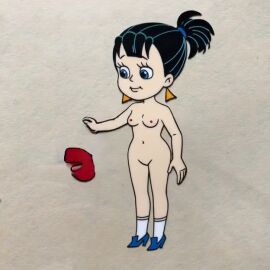 ai_generated ai_video dunno_on_the_moon female little_star neznaika_on_the_moon nipples no_sound pussy solo tagme undressed undressing video zvyozdochka