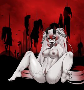 demon demon_girl demon_horns female hatsune_miku tagme vocaloid