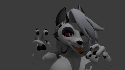 3d blowjob canine female fox furry helluva_boss image loona_(helluva_boss) sucking