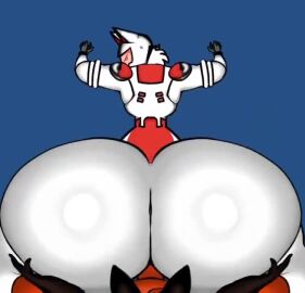 animated fat_ass fortnite fortnite:_battle_royale huge_ass loop looping_animation nyangelica_(fortnite) sex tagme video