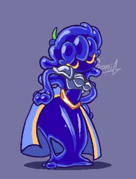 adorable adorable_face adorable_girl animated animated_image armor armored armored_female big_hips big_thighs blue_body blue_hair breasts closed_eyes curvy curvy_body curvy_female curvy_figure curvy_hips curvy_thighs cute cute_expression cute_face dance dancing female hip_sway hips hips_wider_than_shoulders huge_hips huge_thighs jiggle jiggle_physics large_hips large_thighs leaf leaf_on_head loop looping_animation oc original original_character shiny shiny_body shiny_skin shiny_thighs shorter_than_30_seconds slime slime_(substance) slime_girl slime_hair smile smiling soniverseu tagme thick_hips thick_legs thick_thighs thighs thighs_bigger_than_head thighs_bigger_than_torso thighs_together wholesome wide_hips wide_thighs