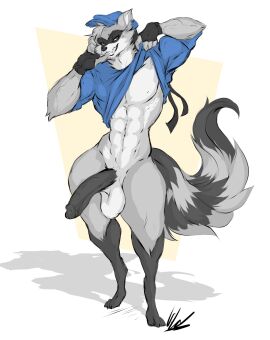 1boy big_penis dullvivid furry huge_cock male male_only penis sly_cooper sly_cooper_(series) tagme thick_thighs wide_hips