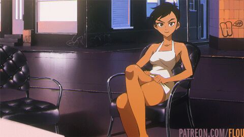 1girls animated anus ass barefoot basic_instinct bottomless breasts brown_hair chair cleft_of_venus collarbone crossed_legs dark-skinned_female dark_hair dark_skin dc dc_comics dress dress_lift earrings exhibitionism exhibitionist exposed exposed_ass exposed_pussy feet female female_only flashing flashing_pussy flou halter_dress halterneck jewelry legs_apart legs_spread lois_lane lois_lane_(my_adventures_with_superman) looking_at_viewer medium_breasts my_adventures_with_superman no_panties no_underwear petite picture presenting public public_exposure public_nudity pussy sandals shaved_pussy short_hair sitting skirt_lift sleeveless sleeveless_dress smile solo spread_legs spreading superman_(series) thighs toes tomboy vagina voyeur voyeurism