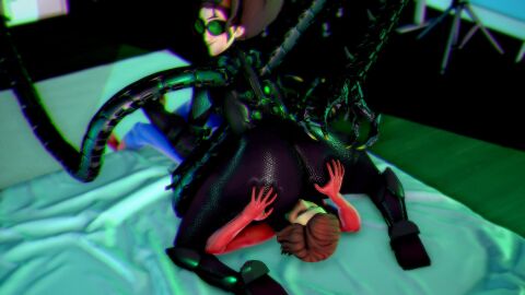 1boy 1girls 3d 3d_model about_to_fart ass ass_grab ass_smothering big_ass big_butt brown_hair bubble_ass bubble_butt couple doctor_octopus face_in_ass facesitting fartkami female female_facesitting_male female_on_top goggles green-tinted_eyewear headband huge_ass male marvel marvel_comics mature_female older_dom_younger_sub olivia_octavius peter_b_parker smirk spider-man spider-man:_across_the_spider-verse spider-man:_into_the_spider-verse spider-man_(series) superhero supervillainess tinted_eyewear