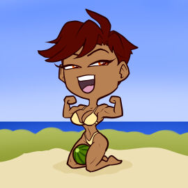 1girls ass big_ass big_breasts breasts bust busty chest curvaceous curvy curvy_figure dark-skinned_female dark_skin digital_media_(artwork) female hips hourglass_figure huge_ass huge_breasts jon_freeman large_ass large_breasts mature mature_female slim_waist thick thick_hips thick_legs thick_thighs thighs voluptuous waist wide_hips