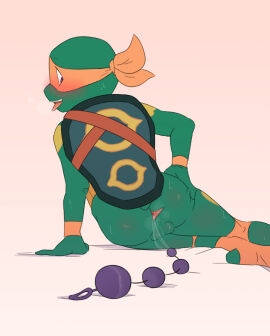 2023 after_masturbation anal_beads anal_juice anal_juice_string anthro anthro_only anus ass balls biped black_shell blush blush_lines bodily_fluids brown_eyes brown_shell clothing feet fingers footwear gay gay_anal gay_sex genitals green_balls green_body green_scales green_tail hi_res homosexual homosexual_male homosexual_sex leaning leaning_sideways looking_back male male/male male_anthro male_only male_penetrated male_penetrating male_penetrating_male michelangelo michelangelo_(tmnt) mostly_nude mostly_nude_anthro mostly_nude_male multicolored_shell orange_clothing orange_footwear orange_mask orange_socks orange_wristband pink_anus pink_tongue plantigrade purple_anal_beads rear_view reptile rise_of_the_teenage_mutant_ninja_turtles saliva saliva_on_tongue scales scalie sex_toy shell short_tail simple_background sitting socks solo spread_anus spread_ass spread_butt spreading stirrup_socks sweat sweaty_arms sweaty_ass sweaty_butt sweaty_face tail tan_background teal_shell teenage_mutant_ninja_turtles teeth threek tongue tongue_out turtle yaoi yellow_shell