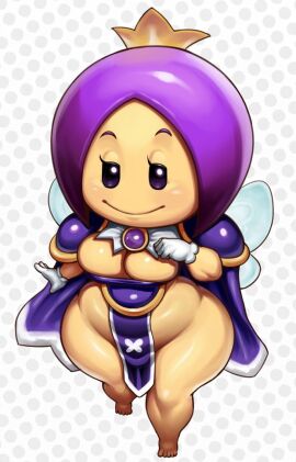 1girls ass big_ass crown fairy fairy_wings female female_only gloves grey_impact hips mario_(series) mob_face nintendo purple_clothes purple_clothing purple_hair purple_sprixie_princess solo solo_female solo_focus sprixie_princess super_mario_3d_world tagme thick_thighs white_gloves wide_hips wings