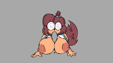 animated anthro ass bent_over big_ass big_breasts big_butt big_penis big_thighs blowjob breasts brown_hair chiki's_chase female furry glasses huge_breasts huge_cock large_ass large_breasts large_butt large_penis male momo_(chiki's_chase) penis penis_between_breasts school_uniform squirrel sucking sucking_penis thick thick_ass thick_legs thick_penis thick_thighs