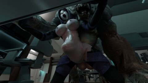 3_fingers 3d ahe_gao all_the_way_to_the_base animated balls bear belly_bulge bouncing_balls bouncing_breasts breasts breasts_out female fucked_silly male mass_effect medical_instrument messman monster open_mouth quarian rolling_eyes scales sex stomach_bulge tali'zorah_nar_rayya testicles the_pilgrimage