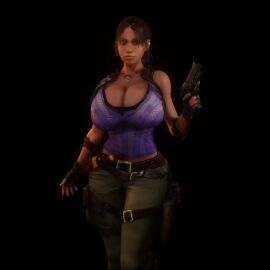 1girls 3d big_ass big_breasts big_thighs breasts bust busty capcom curvaceous curvy curvy_figure dark-skinned_female dark_skin female hips hourglass_figure huge_ass huge_breasts huge_thighs large_ass large_breasts large_thighs legs mature mature_female no_sound resident_evil resident_evil_5 sheva_alomar slim_waist tagme thick thick_hips thick_legs thick_thighs thighs vaako video voluptuous waist wide_hips
