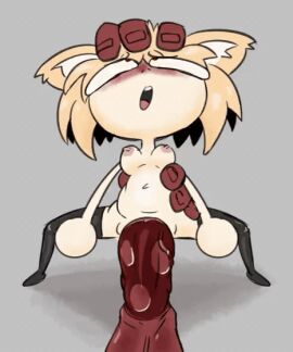 1boy 1girls 2d algob4v animal_ears animated anthro anthro_female anthro_penetrated bav cat_ears cum cum_in_pussy cum_inside dark-skinned_male dark_skin disembodied_hand disembodied_penis felid feline female female_penetrated flat_chest flat_chested fleshlight_position grey_background hand_on_head humanoid male male/female male_penetrating male_penetrating_anthro male_penetrating_female mammal neco-arc penetration penile_penetration penis penis_in_pussy pussy sex simple_background size_difference stomach_bulge straight tsukihime type-moon vagina vaginal_penetration vaginal_sex