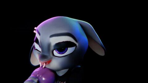1girls 3d 3d_animation animated animation anthro dildo disney female female_only furry furry_female furry_only judy_hopps justasmut rubber_(artist) sex_toy zootopia zootopia+ zootopia_2