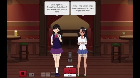 1boy 2d 2d_animation 2girls animated areolae barefoot black_hair breasts completely_nude completely_nude_female crossover defeated defeated_female defeated_male dominant dominant_female female female_focus full_body implied_male implied_male_pov long_hair longer_than_10_minutes longer_than_30_seconds longer_than_one_minute looking_at_viewer mari_(omori) naked naked_female nipples nude nude_female omori poker pussy self_upload slideshow smile smug spnati strip_poker strip_poker_night_at_the_inventory stripping stripping_game submissive submissive_male swimsuit tagme tanline undressing video