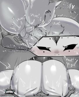 1boy 1femboy 1futa 69 69_position alien alien_boy ass balls bedroom_eyes big_ass big_butt black_and_white blush bodily_fluids bottom_heavy bottom_heavy_femboy breasts clothed clothing comic cum cum_while_penetrated cum_while_rimmed dialogue duo ejaculation erection facesitting femboy femboy_focus femboysub futa_on_femboy futa_on_male futadom futanari genital_fluids genitals girly greyscale hands-free handsfree_ejaculation herm hi_res huge_ass huge_butt huge_cock human humanoid hung hung_futa intersex intersex/male larger_femboy larger_male male malesub mammal monochrome monster monster_boy monster_femboy mostly_clothed narrowed_eyes oral orgasm penis rolling_eyes size_difference small_dom_big_sub smaller_futa standing the_dreamweaver_(zeblackballd) thick_thighs trap wide_hips zeblackballd_(artist)