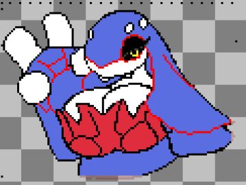 artesjsc big_breasts breasts cleavage female huge_breasts kyogre kyu_(artesjsc) pokemon pokemon_(species) tagme thick_thighs wide_hips