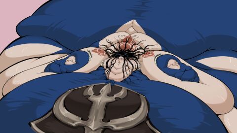 1girls bbw big_ass big_breasts black_hair blob captainsoapbeard castlevania castlevania:_order_of_ecclesia fat_ass fat_cheeks fat_face fat_female fat_fetish fat_hands fat_rolls female female_focus female_only grey_eyes huge_ass huge_breasts hyper_fat long_hair looking_at_viewer massive_ass massive_breasts meat_wall_(body_type) morbidly_obese morbidly_obese_female overweight overweight_female shanoa ssbbw tatoos ussbbw