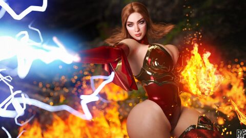 1girls 3d ass big_ass big_breasts breasts bust busty curvaceous curvy curvy_figure dota dota_2 female female_focus hips hourglass_figure huge_ass huge_breasts large_ass large_breasts legs light-skinned_female light_skin lina mature mature_female red_hair rude_frog slim_waist thick thick_hips thick_legs thick_thighs thighs top_heavy valve voluptuous waist wide_hips