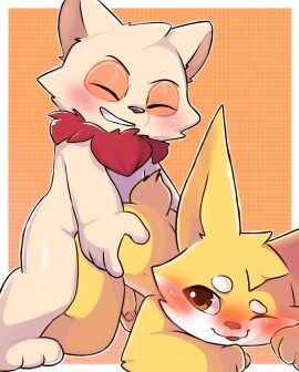 2boys anal anal_sex anthro balls blush closed_eyes exhausted_raccoon gay league_of_legends male male/male male_only nude one_eye_closed open_mouth penis riot_games sex smite_(character) teemo teeth yaoi yordle