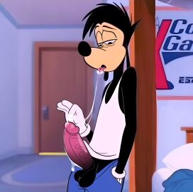 a_goofy_movie cum cum_in_mouth furry gay gay_sex male max_goof own_cum_in_mouth self_sucking yaoi