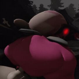 3d animated ass big_ass calem_(pokemon) different_angle female femdom forest huge_ass lusterblaze no_sound outdoors pokemon red_eyes riding rippling_ass sex shortstack size_difference small_dom_big_sub straight thick_thighs tinkaton
