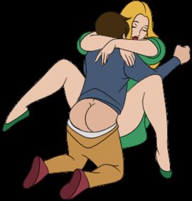 animated ass big_ass big_breasts blonde_hair breasts discreenvision female game_cg inusen milf_boom tagme