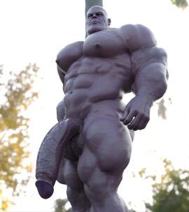 1boy 3d abs alien balls bara big_balls big_muscles big_nipples big_pecs big_penis daddy dilf erection gay huge_balls huge_cock huge_muscles huge_pecs humanoid hunk male male_only marvel marvel_comics muscles muscular muscular_humanoid muscular_male navel nipples nsfwmaker nude pecs penis purple_body solo thanos yaoi