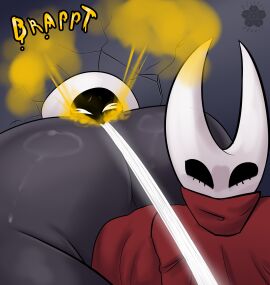 2d 2girls ass big_ass big_butt blossonflower butt face_in_ass facefart facesitting fart fart_fetish farting farting_in_face farting_on_another fat_ass fat_butt female female/female hollow_knight hollow_knight:_silksong hornet_(hollow_knight) huge_ass huge_butt insects lace_(hollow_knight) leash leash_pull makima_fart_inflation meme no_genitals no_sex nonhuman onomatopoeia pinned_to_wall pinned_to_wall_by_ass size_difference text thick_thighs