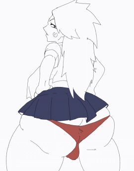 akimichi_chouji animated animated_gif ass balls bbw big_ass big_breasts big_butt bouncing_ass bouncing_balls bouncing_breasts bouncing_butt breasts bubble_butt busty chubby crop_top crossdressing curvaceous curves curvy curvy_body curvy_figure curvy_hips facepaint facial_markings fat_ass frilled_skirt futanari girly hand_on_hip high_resolution highres hips huge_ass intersex large_ass large_breasts long_hair looking_at_viewer looking_back male male_focus male_only miniskirt naruto naruto_(classic) naruto_(series) naruto_shippuden overweight overweight_male panties pose posing presenting_ass raburesu red_panties red_thong red_underwear school_uniform shaking_ass shaking_butt shirt shonen_jump shounen_jump shueisha sissy skirt solo solo_focus solo_male standing testicles thick_thighs thighs thong trans trans_woman twerk twerking twink underwear voluptuous weekly_shonen_jump weekly_shounen_jump wide_hips