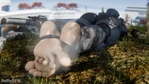 1girls 3d armor ass ass_bigger_than_head behind_view big_ass big_butt bubble_ass bubble_butt clothing curvaceous curvy curvy_figure feet female female_only foot_fetish foot_focus halo_(series) helmet huge_ass low-angle_view mostly_clothed musk musk_clouds musky_feet reresfm sniper solo solo_female spartan_(halo) steam steamy_feet thick_thighs tight_clothing voluptuous voluptuous_female wide_hips