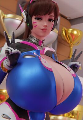 1girls 3d alternate_breast_size areola areolae big_breasts blizzard_entertainment breasts breasts_bigger_than_head brown_eyes brown_hair d.va dropyuh_(artist) female female_focus gigantic_breasts hana_song huge_breasts human human_only hyper hyper_breasts korean long_hair massive_breasts overwatch overwatch_2 scrag_d.va tagme top_heavy upper_body waist wide_hips