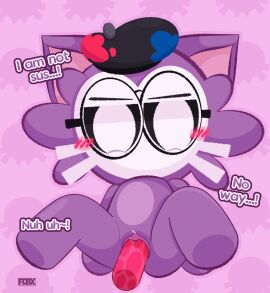 animal_humanoid animated bent_legs blush blush_lines blushing_profusely bodily_fluids cat_humanoid dildo dildo_in_pussy dildo_insertion dildo_penetration disembodied_penis domestic_cat felid felid_humanoid feline feline_humanoid felis female freddieindaboxx genital_fluids genitals hi_res humanoid legs_in_air legs_up looking_at_viewer looking_pleasured male male/female mammal mammal_humanoid masturbation penetration penis pixile_studios pussy seductive sex sex_toy sex_toy_in_pussy sex_toy_insertion size_difference skullcat_(sar) skullcat_(species) small_body smaller_female solo spread_legs spread_pussy spreading super_animal_royale vaginal_fluids vaginal_masturbation vaginal_penetration