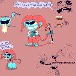 1girls 2024 4_fingers 4_toes :^) amateur_artist anthro ass beauty_mark big_ass black_eyes boxing_glove breasts choccy_milk chocolate_milk comedy cute cyan_skin female funny haplorhine humor js_paint long_sleeves looking_at_viewer looking_back milo_(drink) mole mole_under_eye monkey monkey_girl monkey_humanoid mr._y0-y0! ms_paint naked nestle nude nude_female orange_body orange_fur original original_character pie primate primate_humanoid self_upload simian simian_(species) small_breasts smiley_face tagme talking_to_viewer the_april_fool_(mr._y0-y0!) they_call_her_death thick_thighs tongue tongue_out wind-up_key wind_up wink winking winking_at_viewer yellow_gloves yellow_sclera yellow_tongue yo-yo