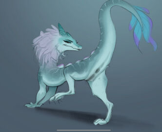 2025 anus blue_body blue_fur blue_horn blue_tail digital_media_(artwork) discreet_user disney dragon feet female feral fur genitals hi_res horn looking_at_viewer looking_back looking_back_at_viewer mythological_creature mythological_scalie mythology pussy raya_and_the_last_dragon rear_view scalie simple_background sisu_(ratld) solo standing tail toes vulva