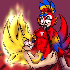 art_trade belly_bulge cum cum_in_pussy cum_inside female fleetway_super_sonic furry leash leash_and_collar leash_pull male mar_the_macaw mnsterfxcker penis pussy riding riding_cock riding_penis sonic_(series) sonic_the_hedgehog sonic_the_hedgehog_(series) straight vagina vaginal_insertion vaginal_penetration vaginal_sex