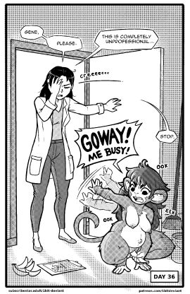 1bit-deviant after_transformation anthro banana belly belly_button black_and_white breasts cameltoe crouching crouching_female experiment female female_focus female_masturbation female_only fur fur_growth hair_down haplorhine human_to_feral insertion labcoat laboratory large_ears masturbation mental_regression mental_transformation messy_hair mind_alteration monkey monkey_feet monkey_tail naked naked_female nipples original_character page_4 post-transformation prehensile_feet primate pussy round_belly sequence_parts shortstack shrinking small_breasts tail tail_growth thick_thighs thighs tired_expression transformation unashamed vagina vaginal_penetration visible_pussy weight_gain what wide_hips wide_thighs